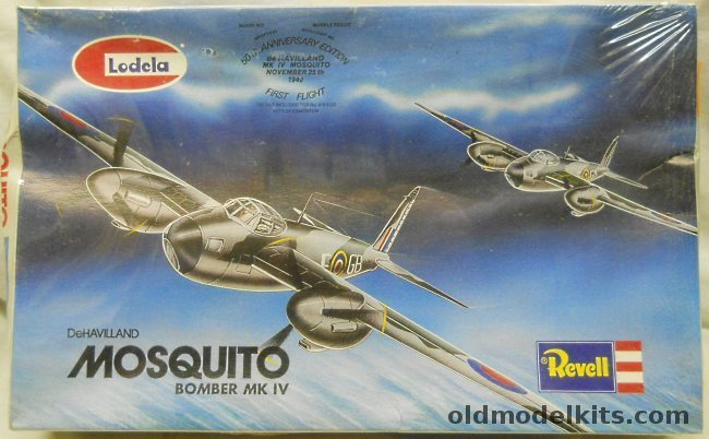 Revell 1/32 DeHavilland Mosquito Bomber Mk IV, RH0180 plastic model kit